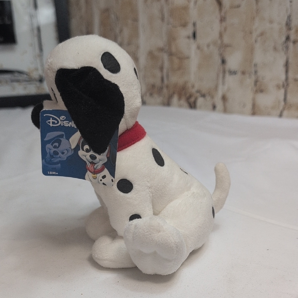 Disney Dalmatian Plush Dog Toy - Cream and Black - Picture 6 of 7